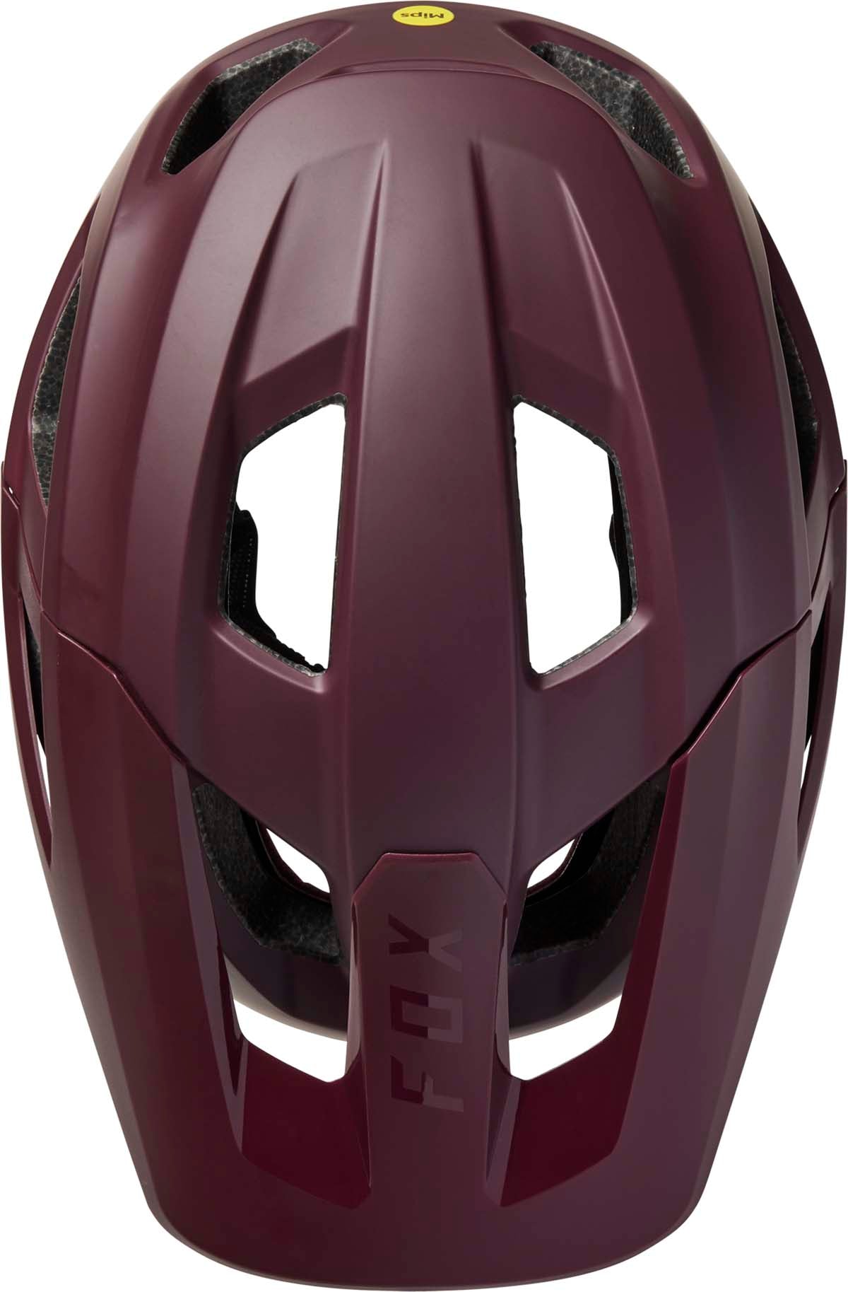 Fox Mainframe Helmet Trvrs - Dark Maroon