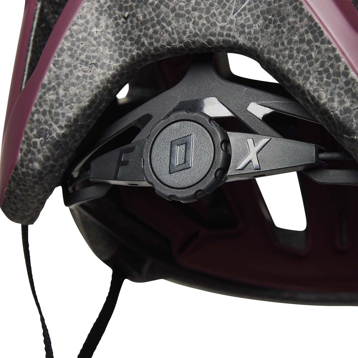 Fox Mainframe Helmet Trvrs - Dark Maroon