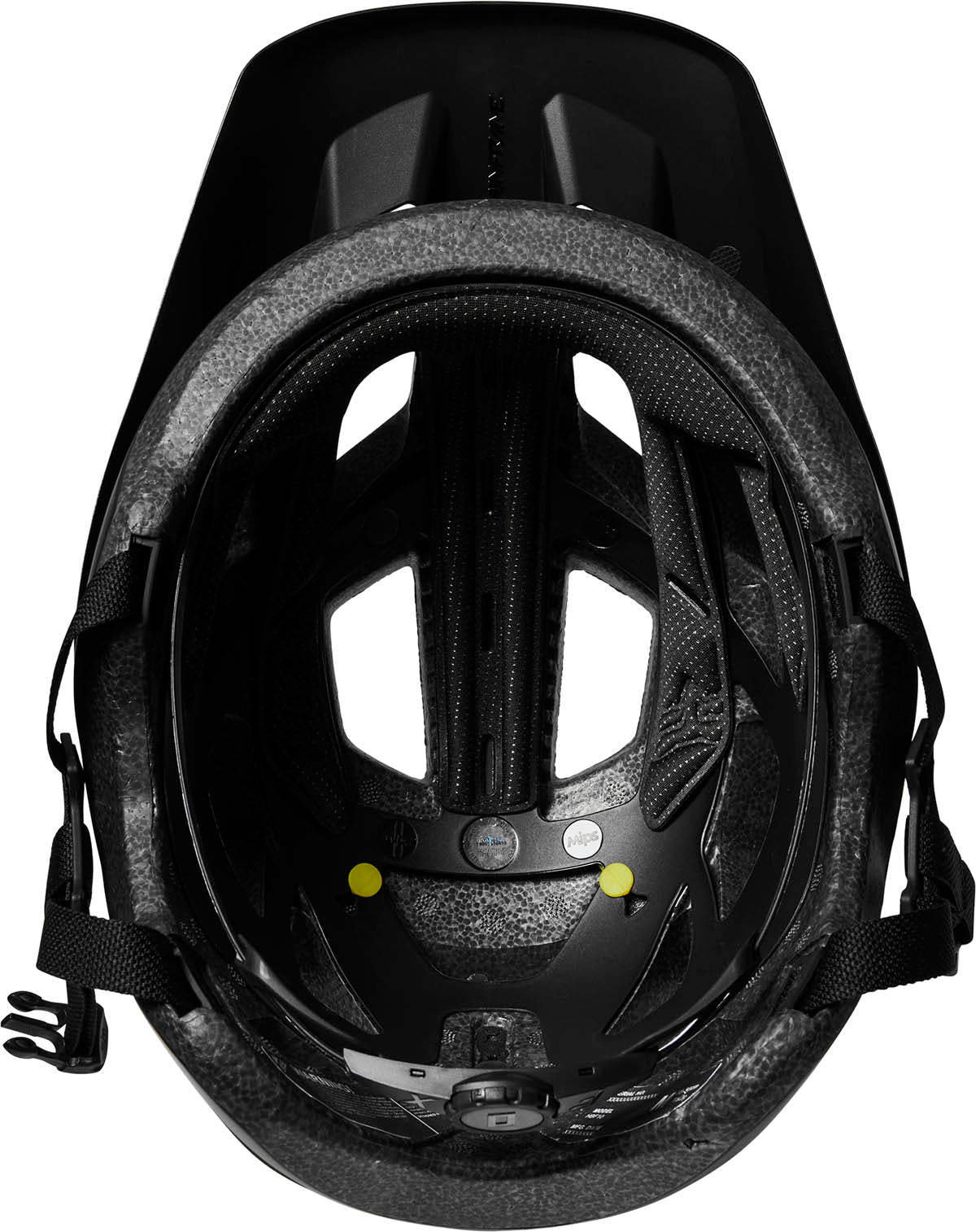 Fox Yth Mainframe Helmet, Ce - Black / Black