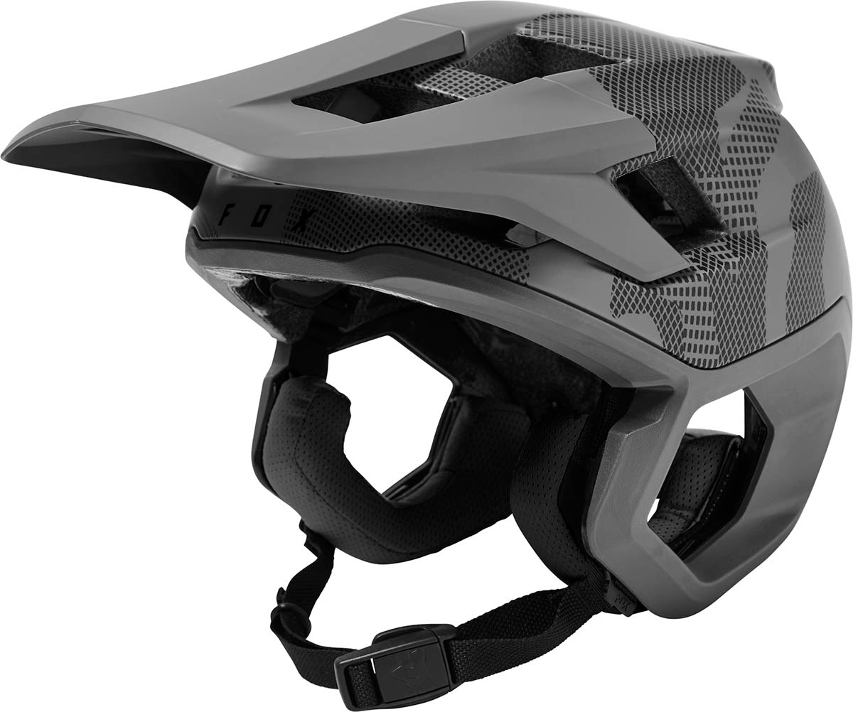 Fox Dropframe Pro Helmet Camo, Ce - Grey Camo