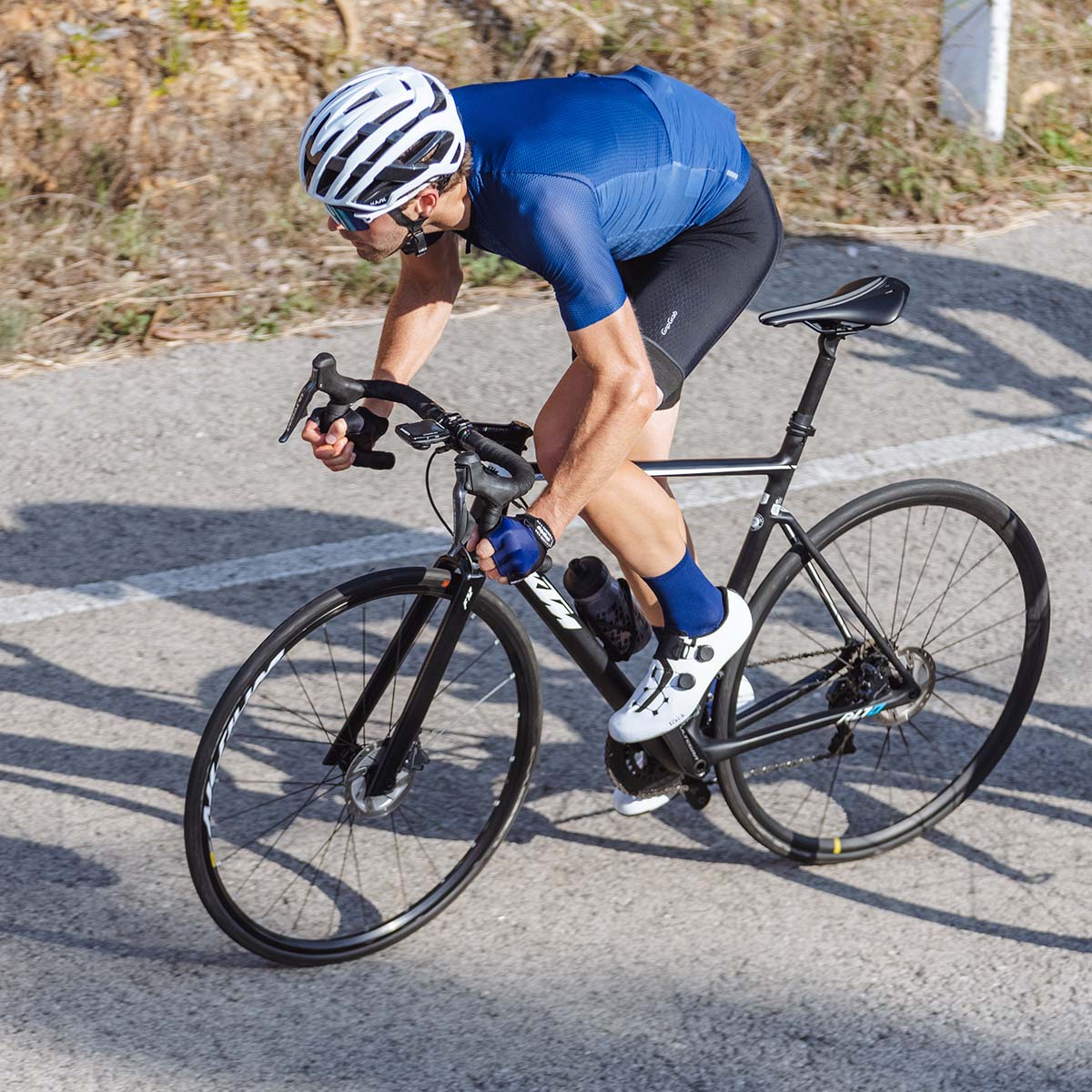 GripGrab Lightweight SL Airflow Sokken Navy Blue