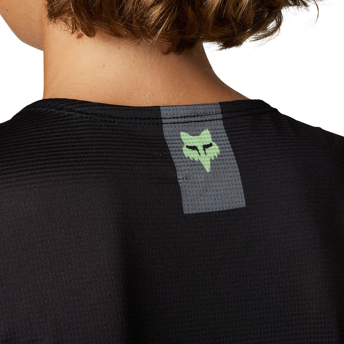 Fox Yth Flexair Ss Jersey - Black