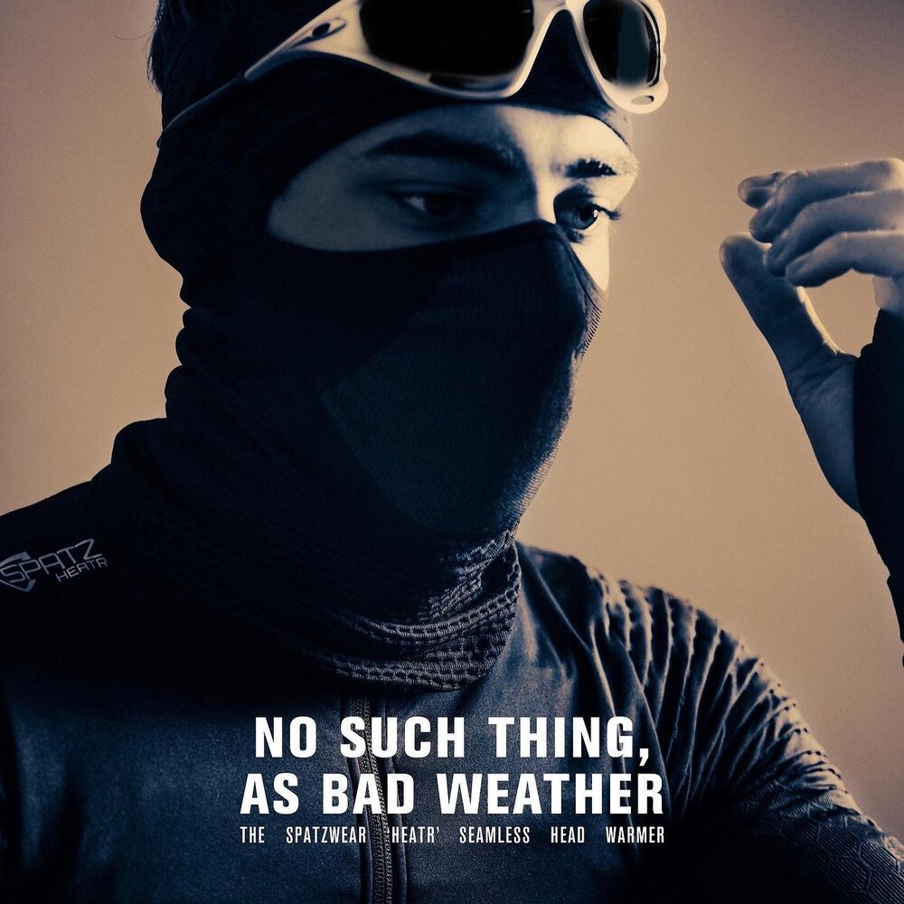 Spatzwear Heatr Cycling Head Warmer Muts Balaclava