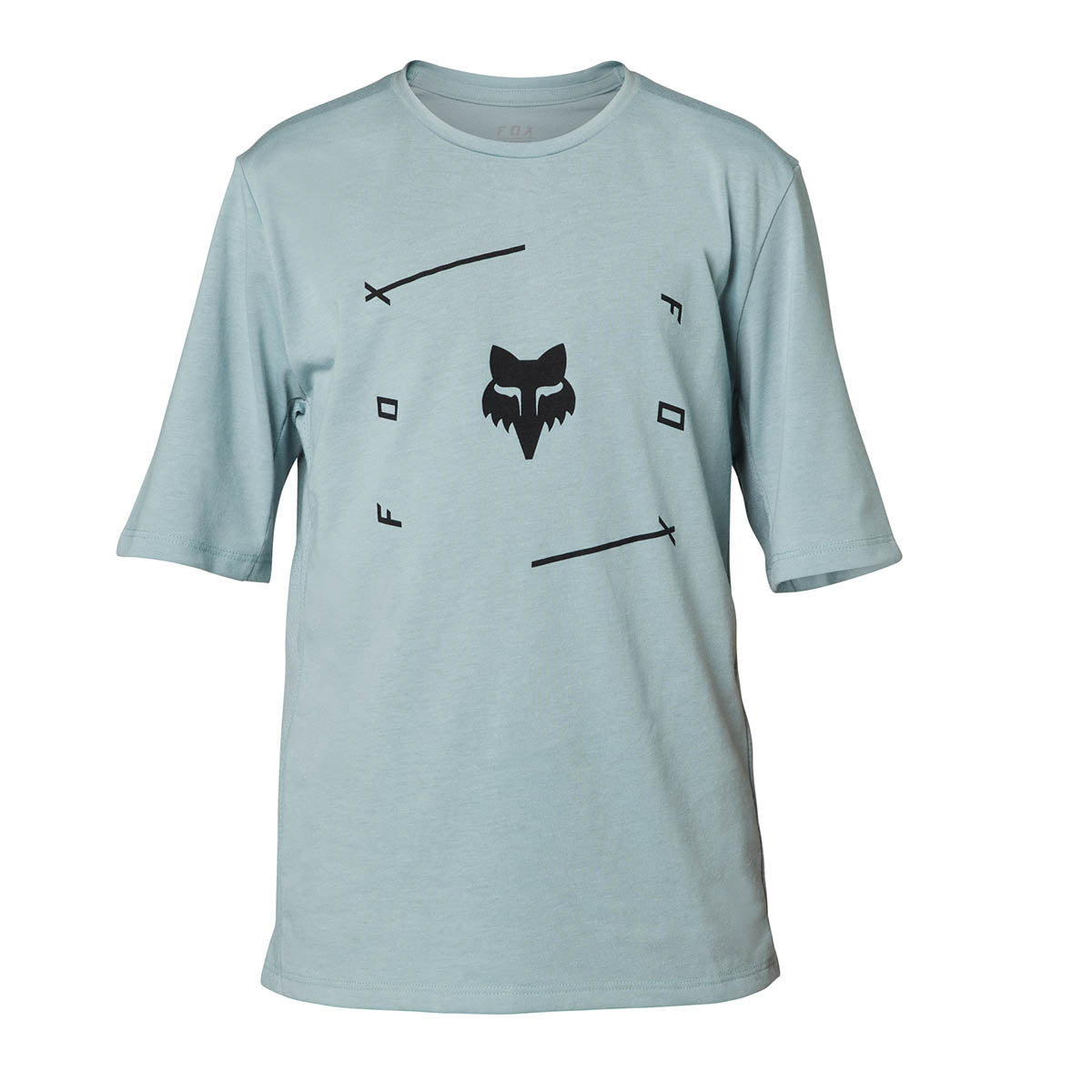 Fox Yth Ranger Dr Ss Jersey Veni - Gunmetal