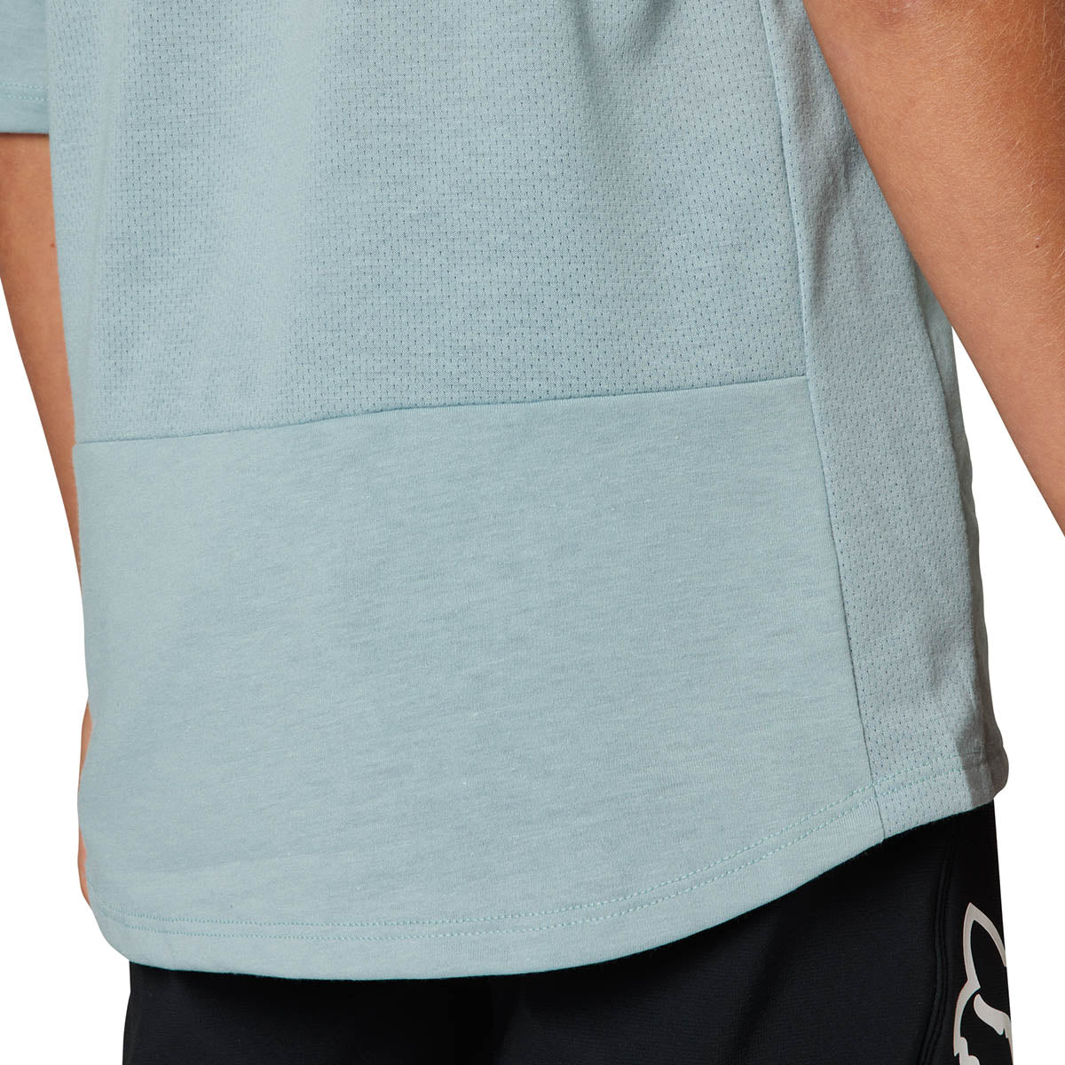 Fox Yth Ranger Dr Ss Jersey Veni - Gunmetal