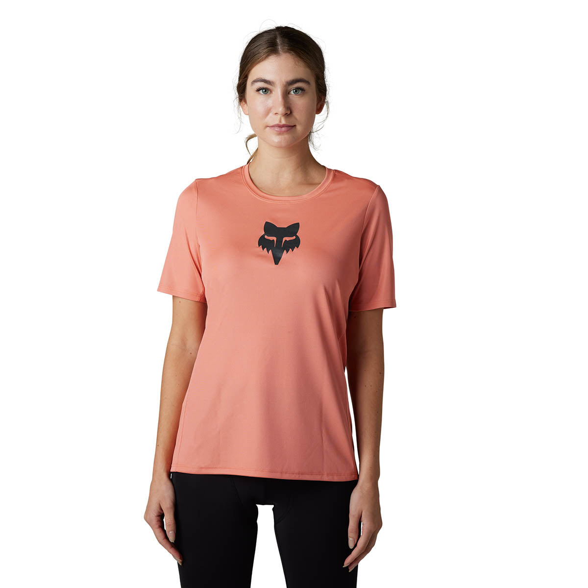 Fox W Ranger Ss Jersey Foxhead - Salmon