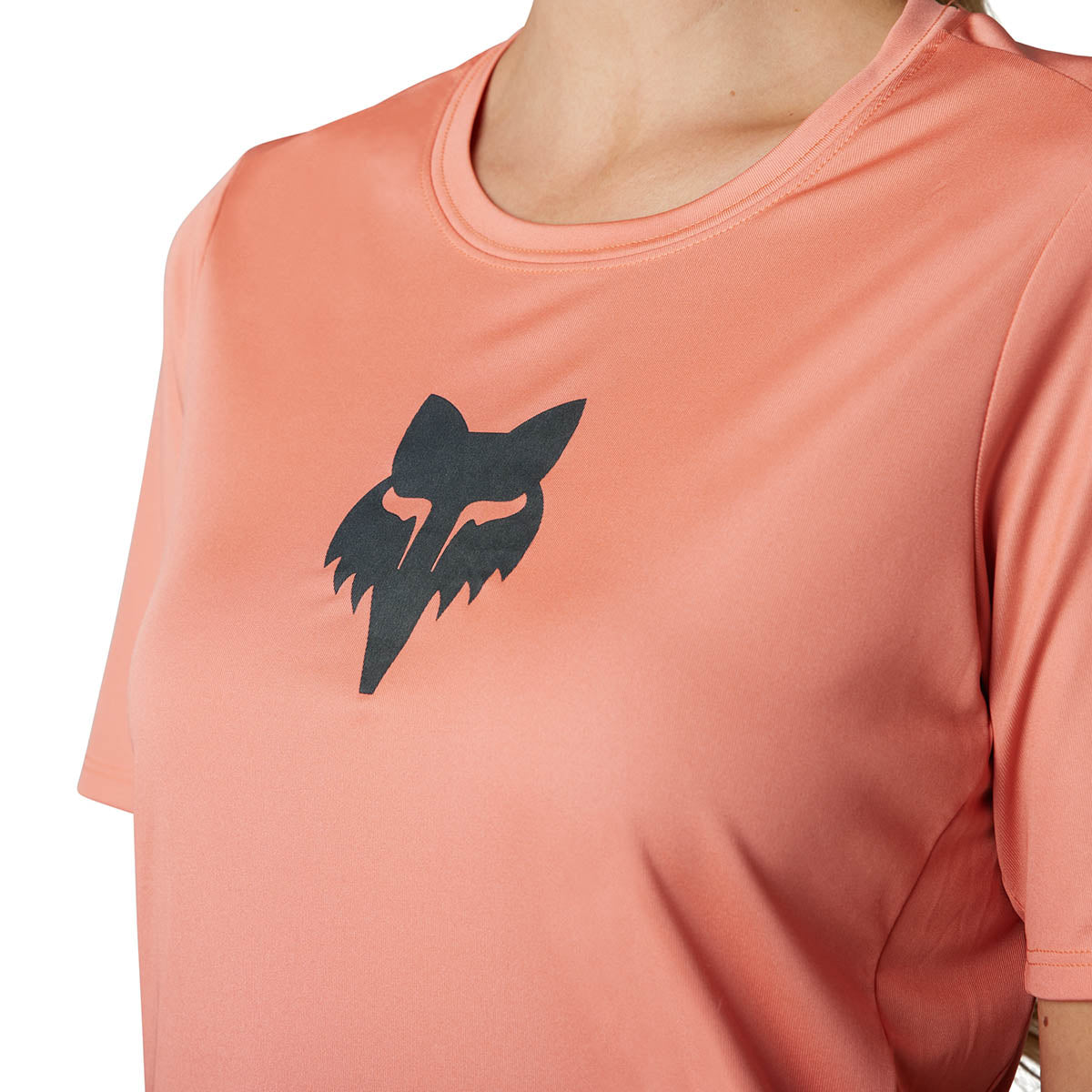 Fox W Ranger Ss Jersey Foxhead - Salmon