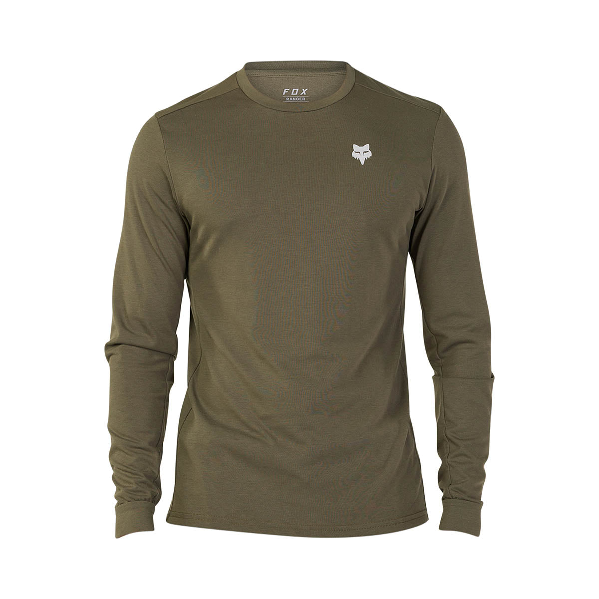 Fox Ranger Dr Md Ls Jrsy Tred - Olive Green