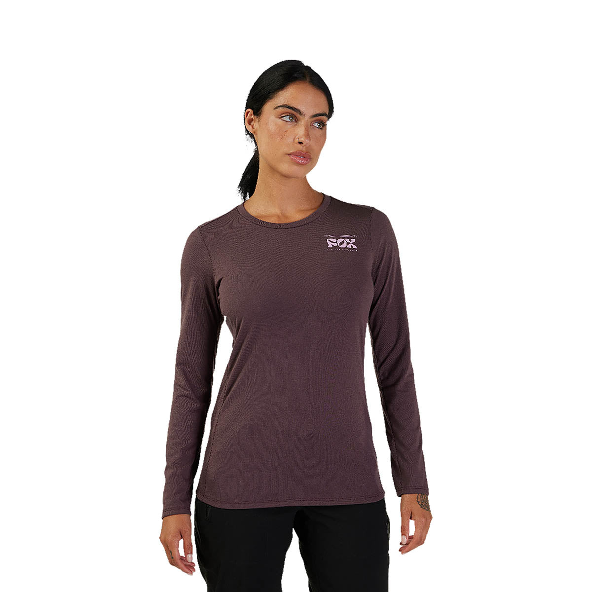 Fox W Ranger Dr Ls Jersey - Pruple