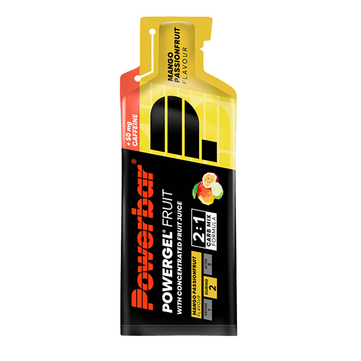 Powerbar powergel energiegel Mango Passionfruit Caffeine 41g