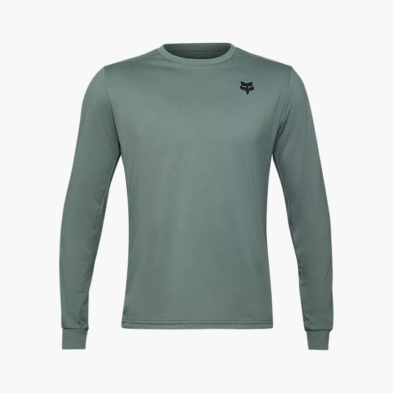 Fox Ranger Dr Md Ls Jersey - Hunter Green