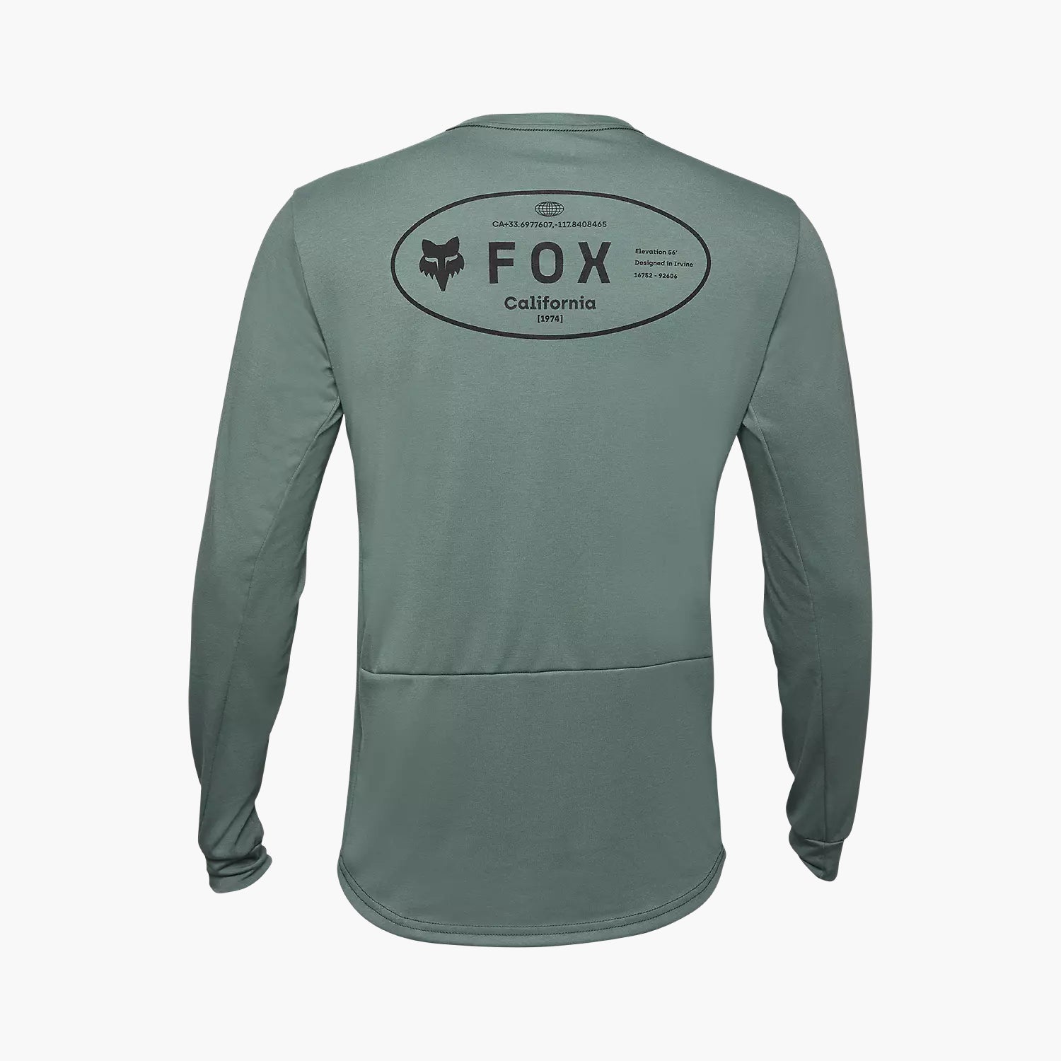Fox Ranger Dr Md Ls Jersey - Hunter Green
