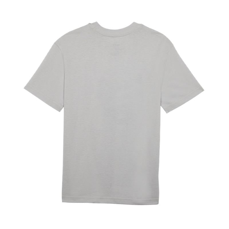 Fox W Scripted Photo Ss Tee - Light Grey