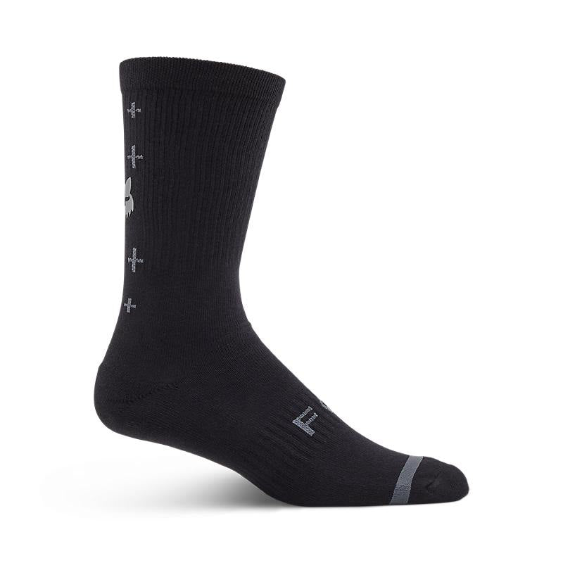 Fox 8" Defend Sock Lunar - Black