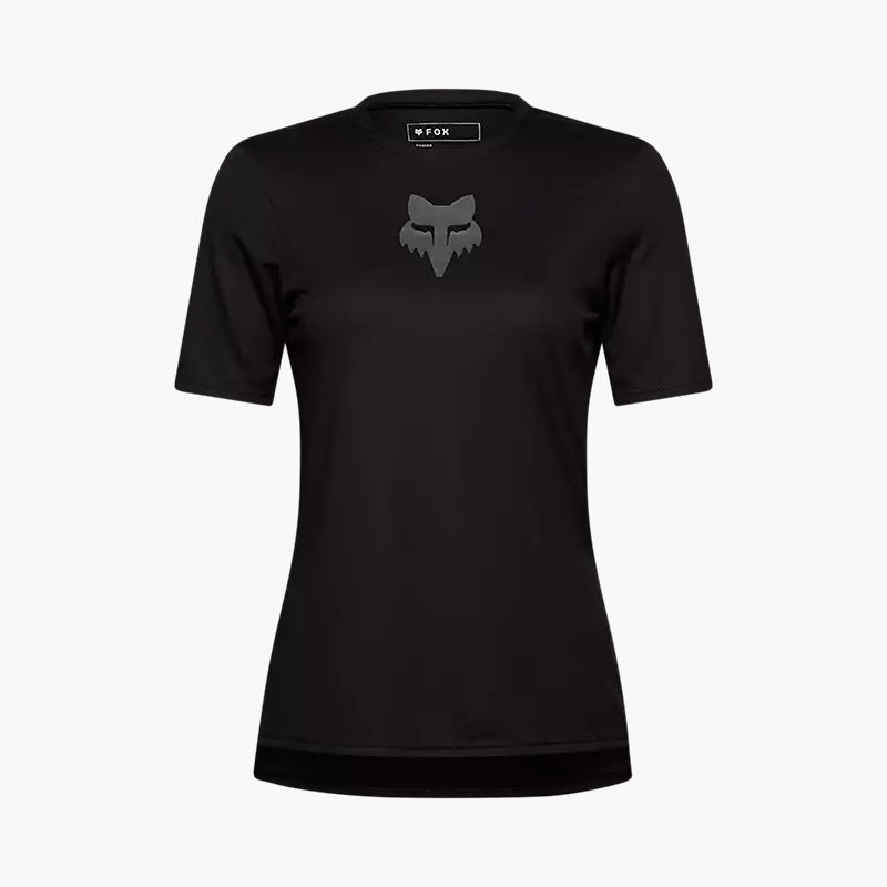 Fox W Ranger Ss Jersey Fox head - Black