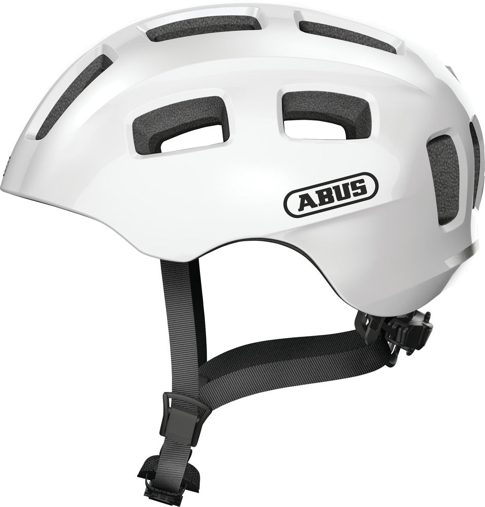 Abus Kinderhelm Youn-I 2.0 Pearl white