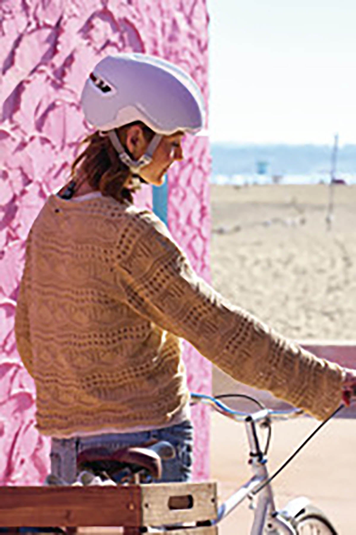 Abus Hud-Y Fietshelm pure rose