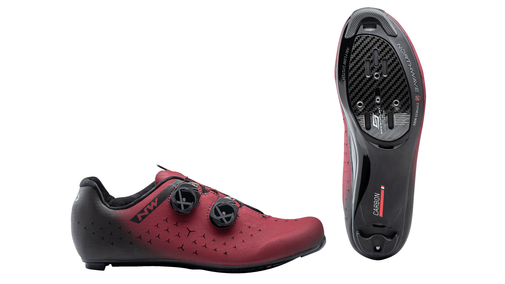 Northwave Revolution 2 Race Fietsschoen Plum / Black