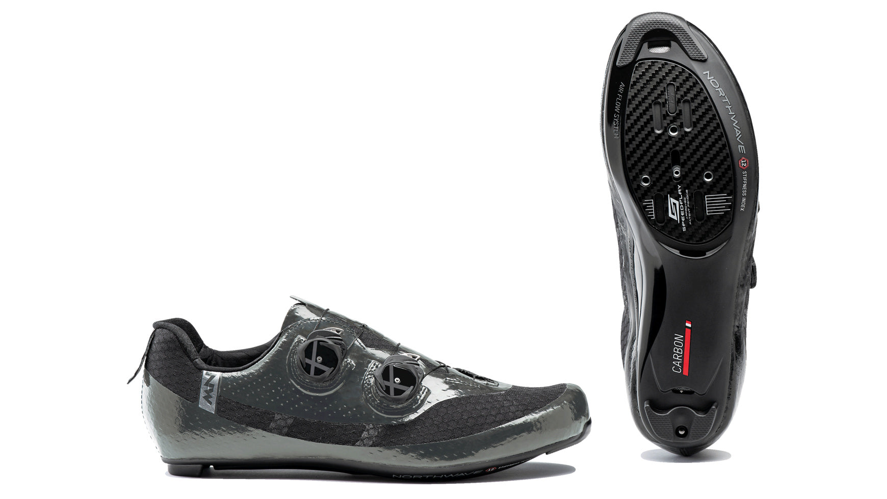 Northwave Mistral Plus Race Fietsschoen Metal Anthracite