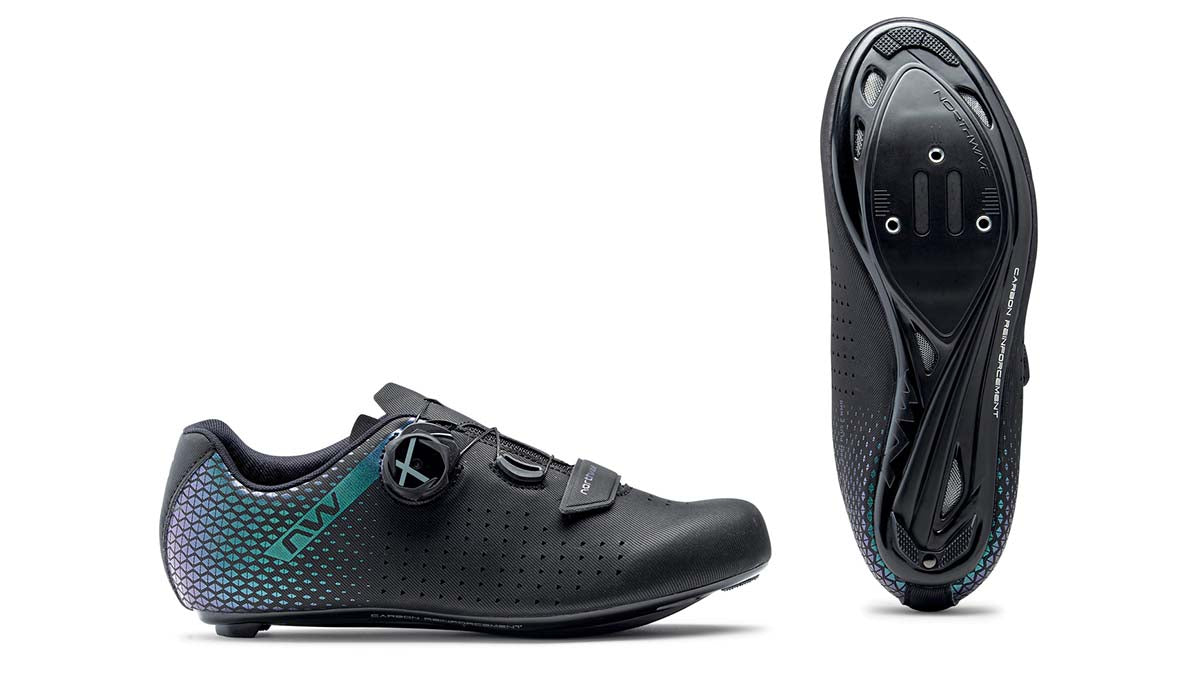 Northwave Fietsschoen Core Plus 2 WMN - Black/Iridescent