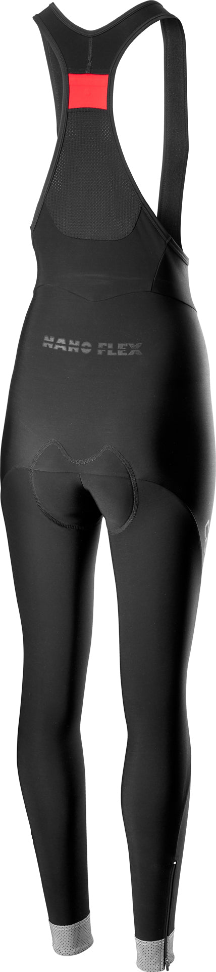 Castelli tutto nano dames lange fietsbroek met bretels zwart
