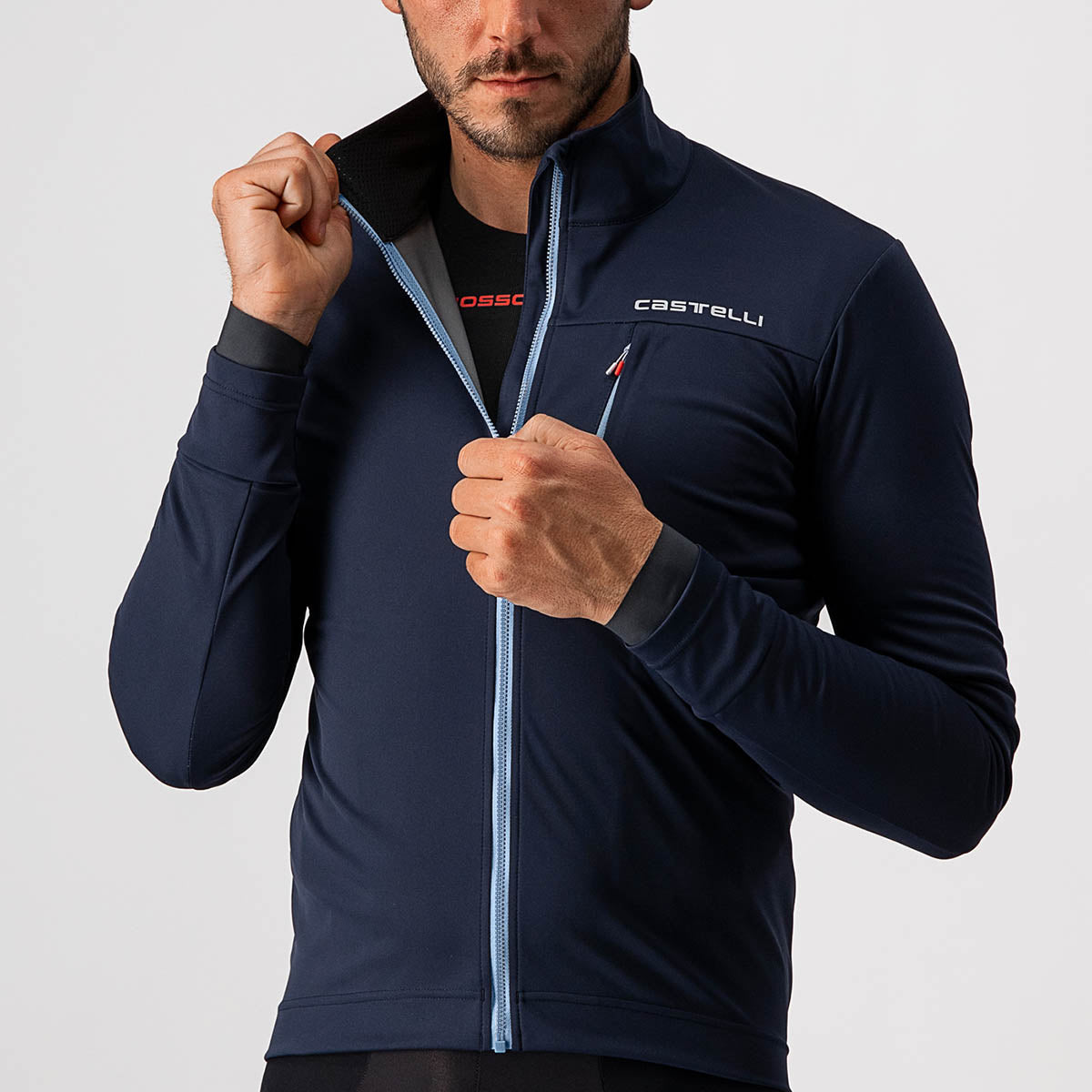 Castelli Go Jacket - Savile Blue
