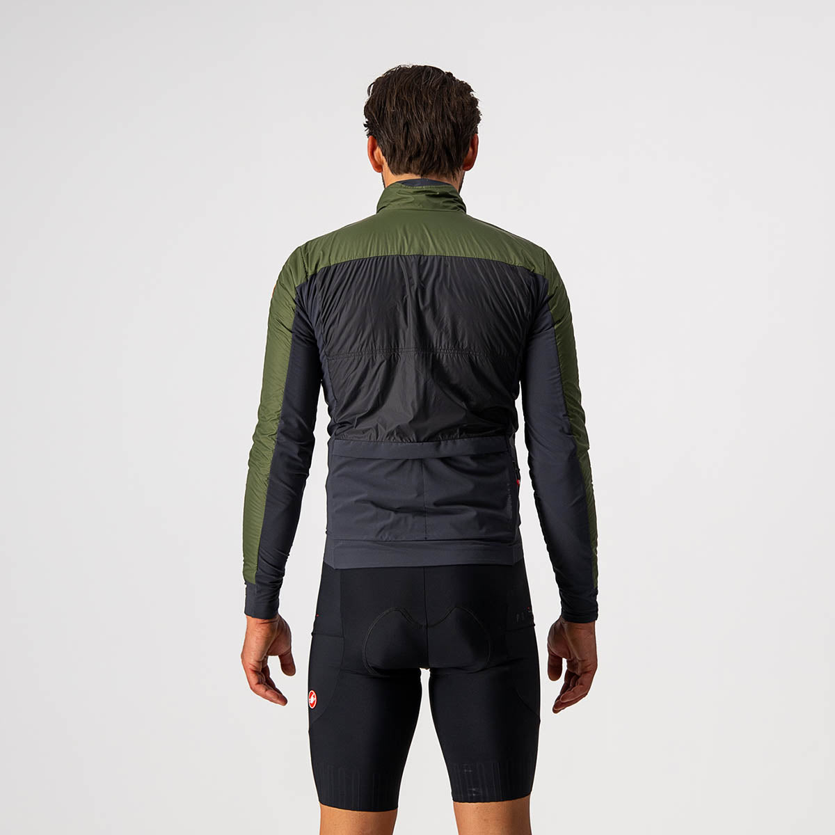 Castelli Unlimited Puffy Jacket Green/ Dark Gray