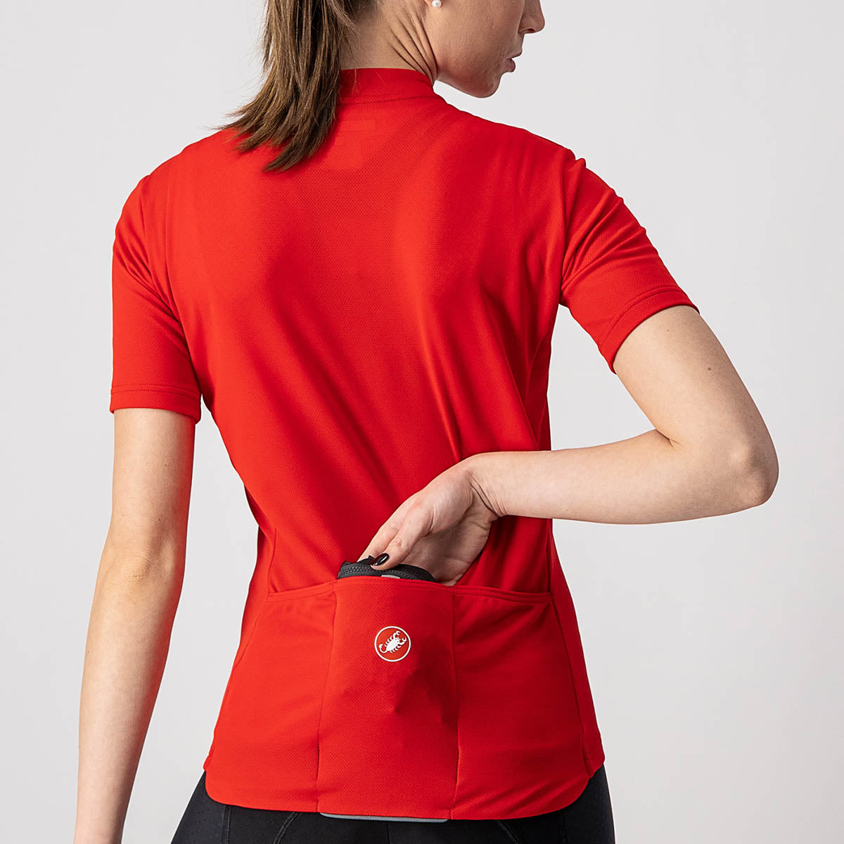 Castelli Squadra Stretch W Jacket - Light Black/Dark Gray