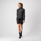 Castelli Squadra Stretch W Jacket - Light Black/Dark Gray