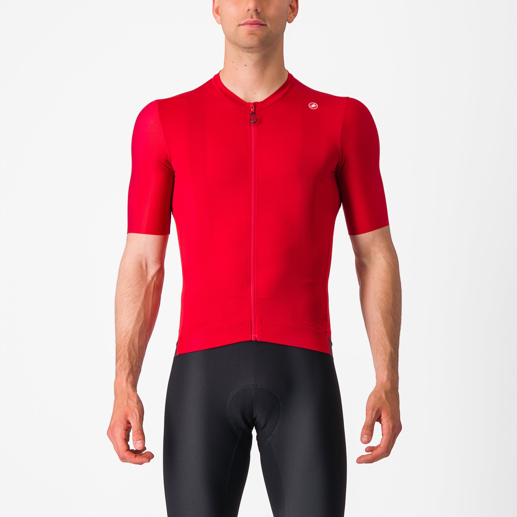 Castelli Espresso Jersey - Rich Red/ Deep Bordeaux