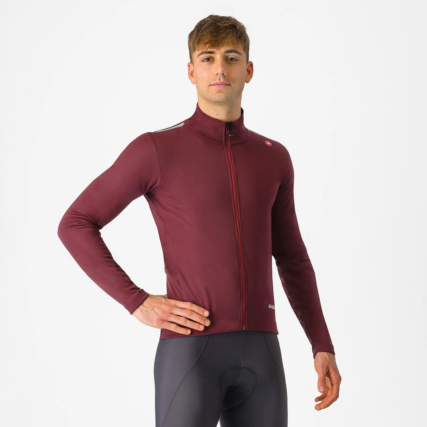 Castelli Espresso Air Jacket - Deep Bordeaux