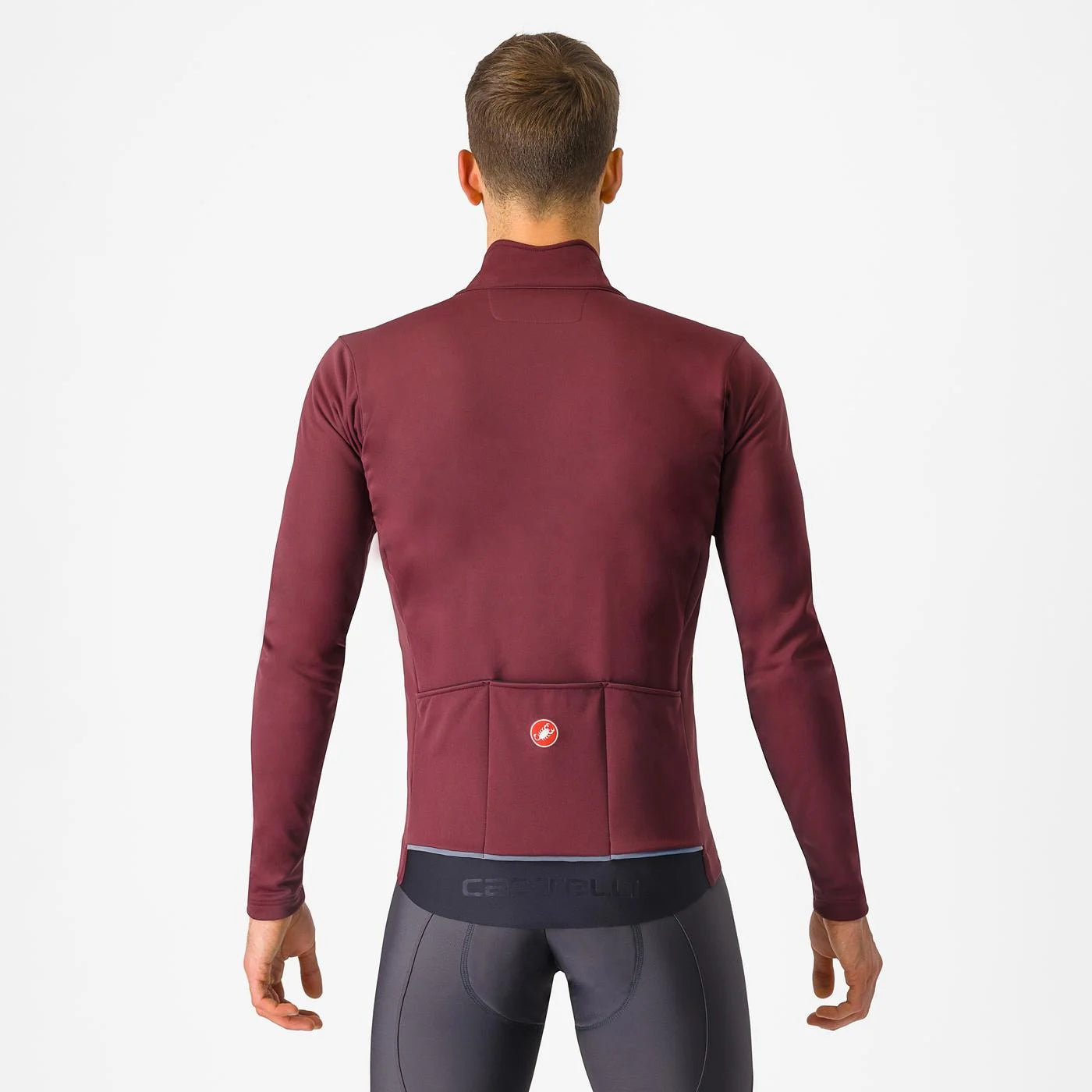 Castelli Espresso Air Jacket - Deep Bordeaux