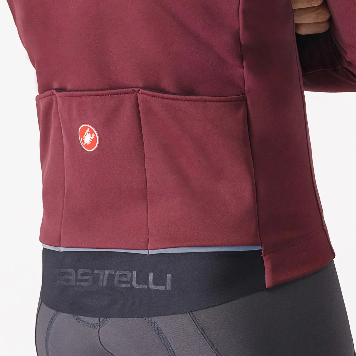 Castelli Espresso Air Jacket - Deep Bordeaux