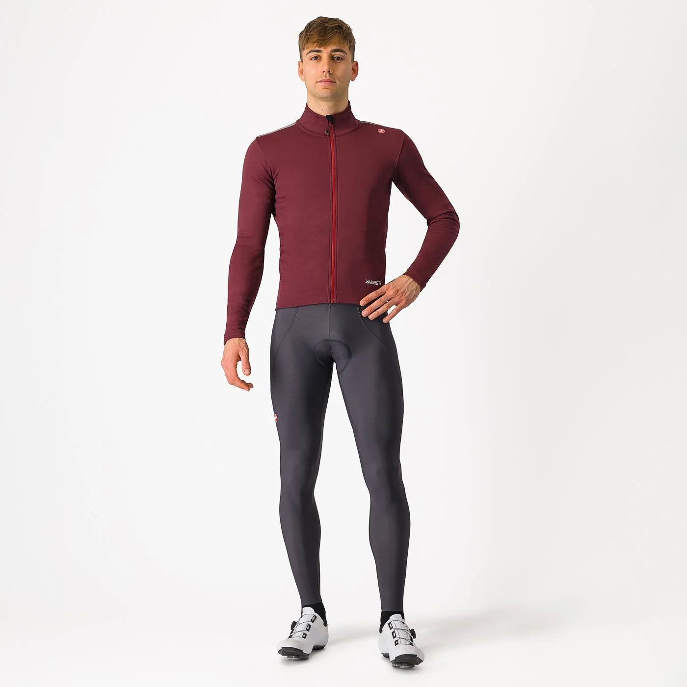 Castelli Espresso Air Jacket - Deep Bordeaux