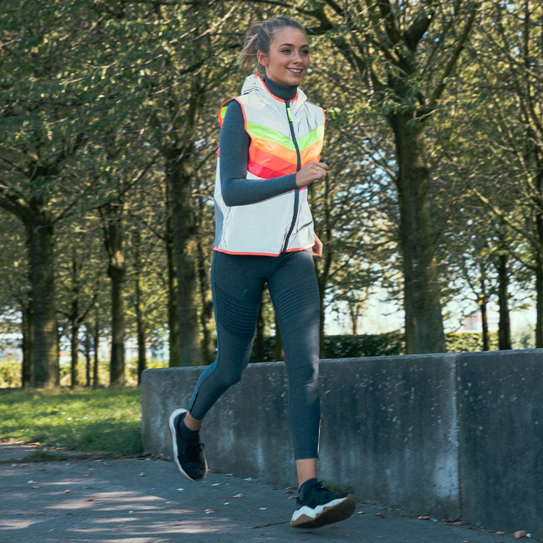 GOFLUO Bodyglower Darkflow Vest Grey Reflective
