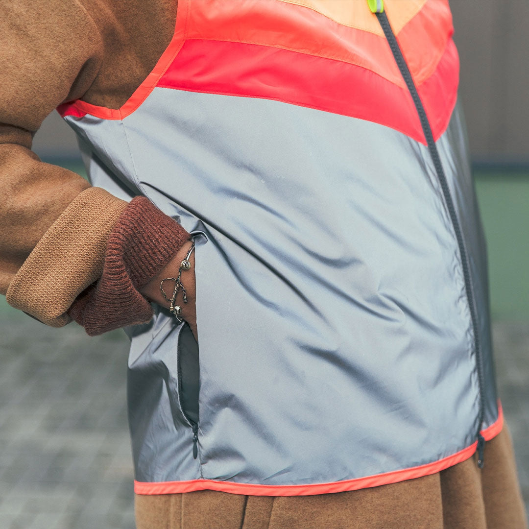 GOFLUO Bodyglower Darkflow Vest Grey Reflective