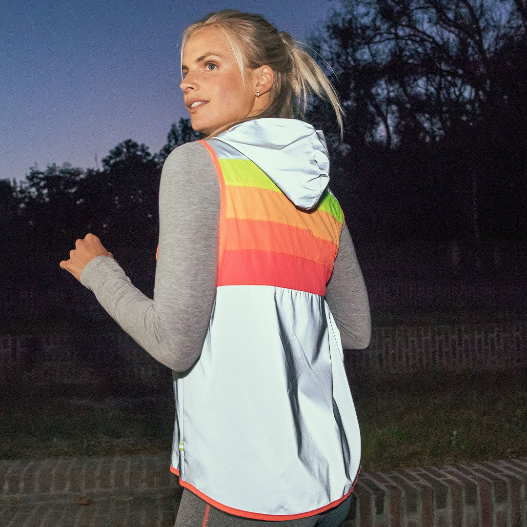 GOFLUO Bodyglower Darkflow Vest Grey Reflective