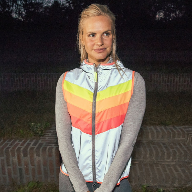 GOFLUO Bodyglower Darkflow Vest Grey Reflective