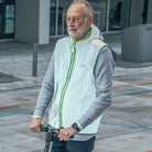 GOFLUO Bodyglower Darknight Vest Grey Reflective