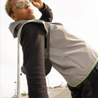 GOFLUO Bodyglower Darknight Vest Grey Reflective