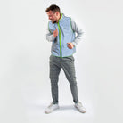 GOFLUO Bodyglower Darknight Vest Grey Reflective