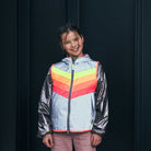 GOFLUO Bodyglower Darkflow Kids Vest Grey Reflective