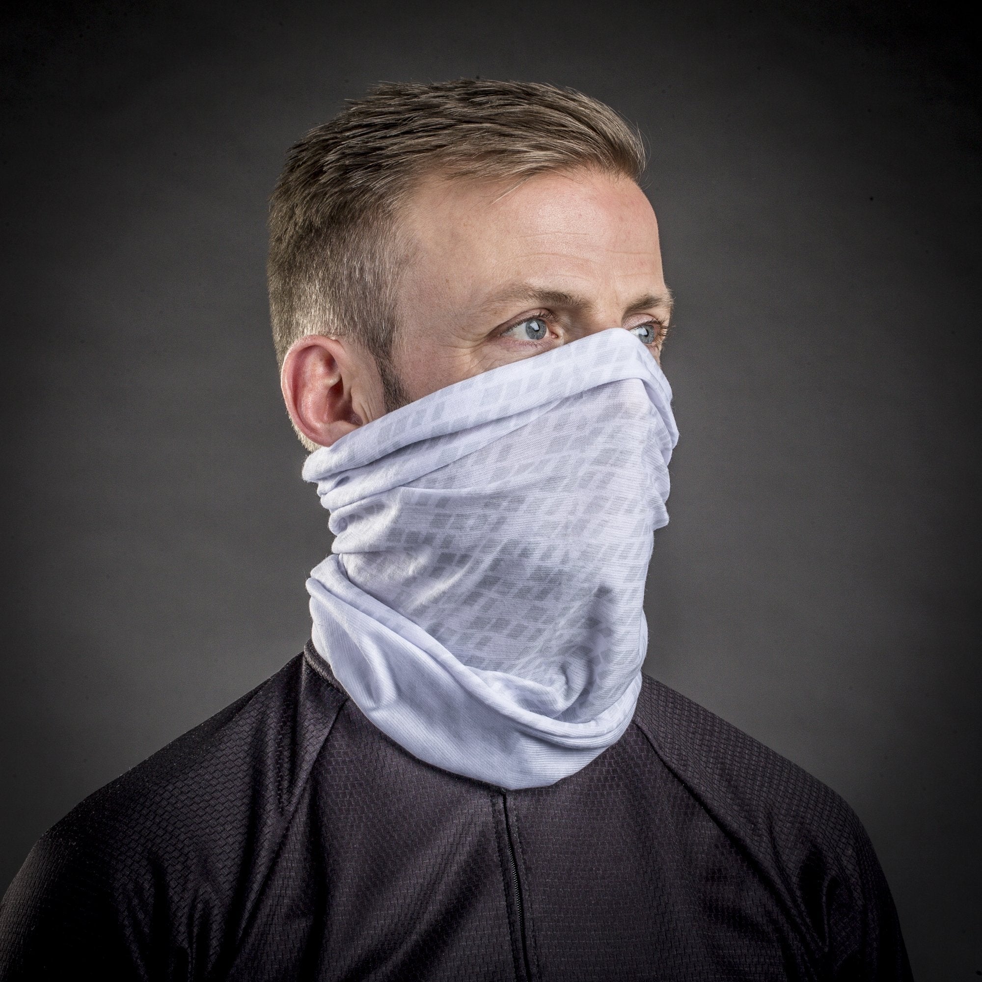 GripGrab multifunctional neck warmer sjaal wit