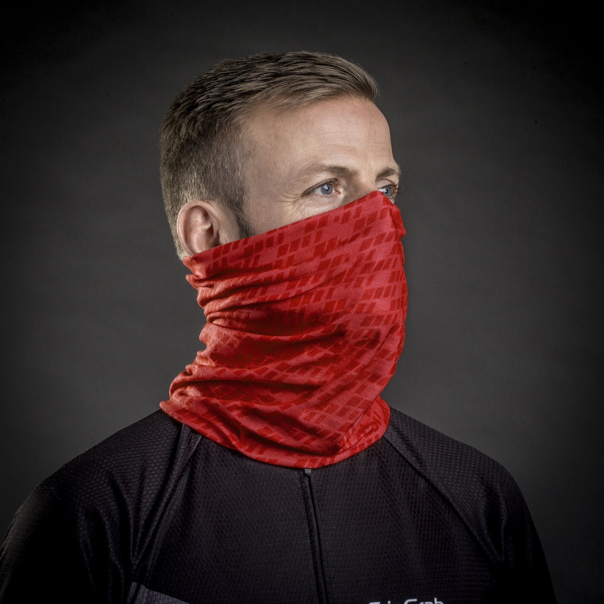 GripGrab multifunctional neck warmer sjaal rood