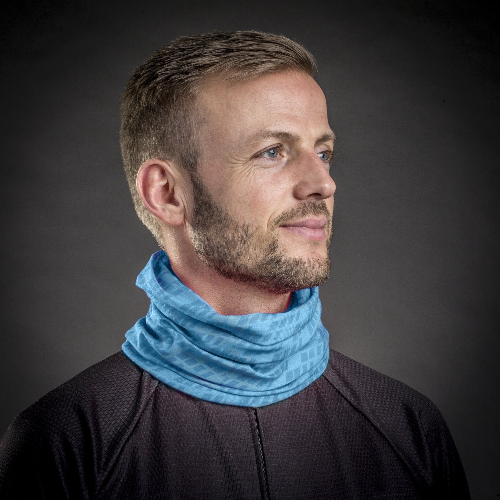 GripGrab multifunctional neck warmer sjaal lichtblauw