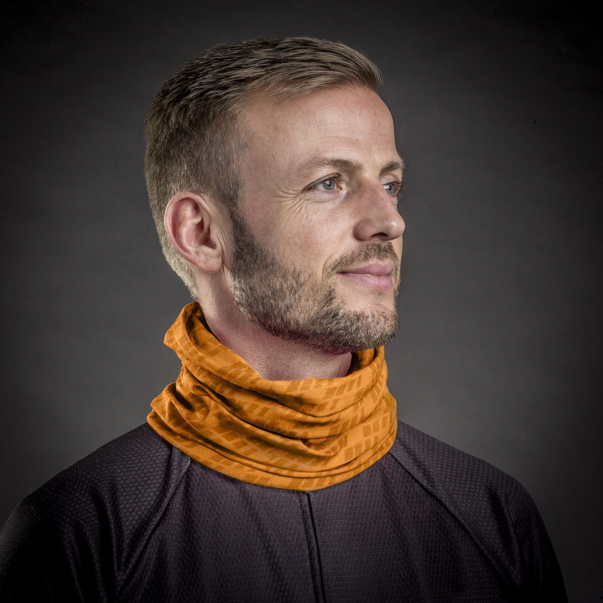 GripGrab multifunctional neck warmer sjaal oranje