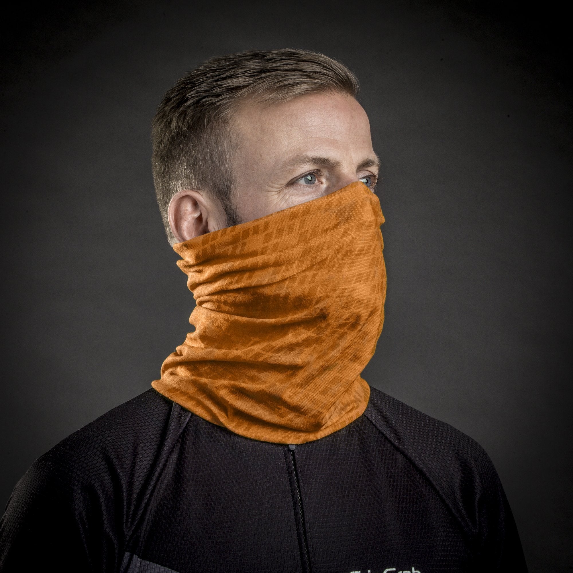 GripGrab multifunctional neck warmer sjaal oranje