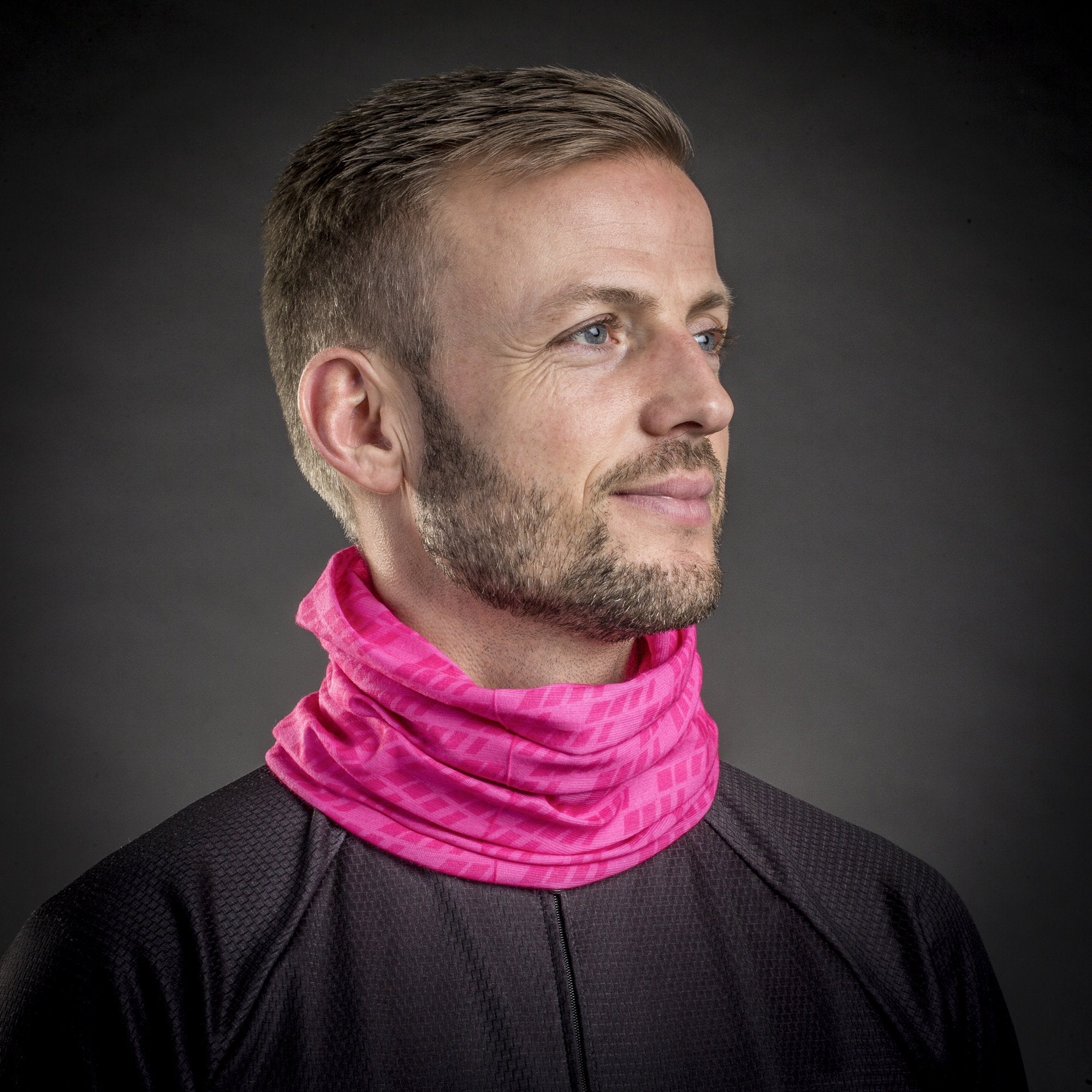GripGrab multifunctional neck warmer sjaal roze