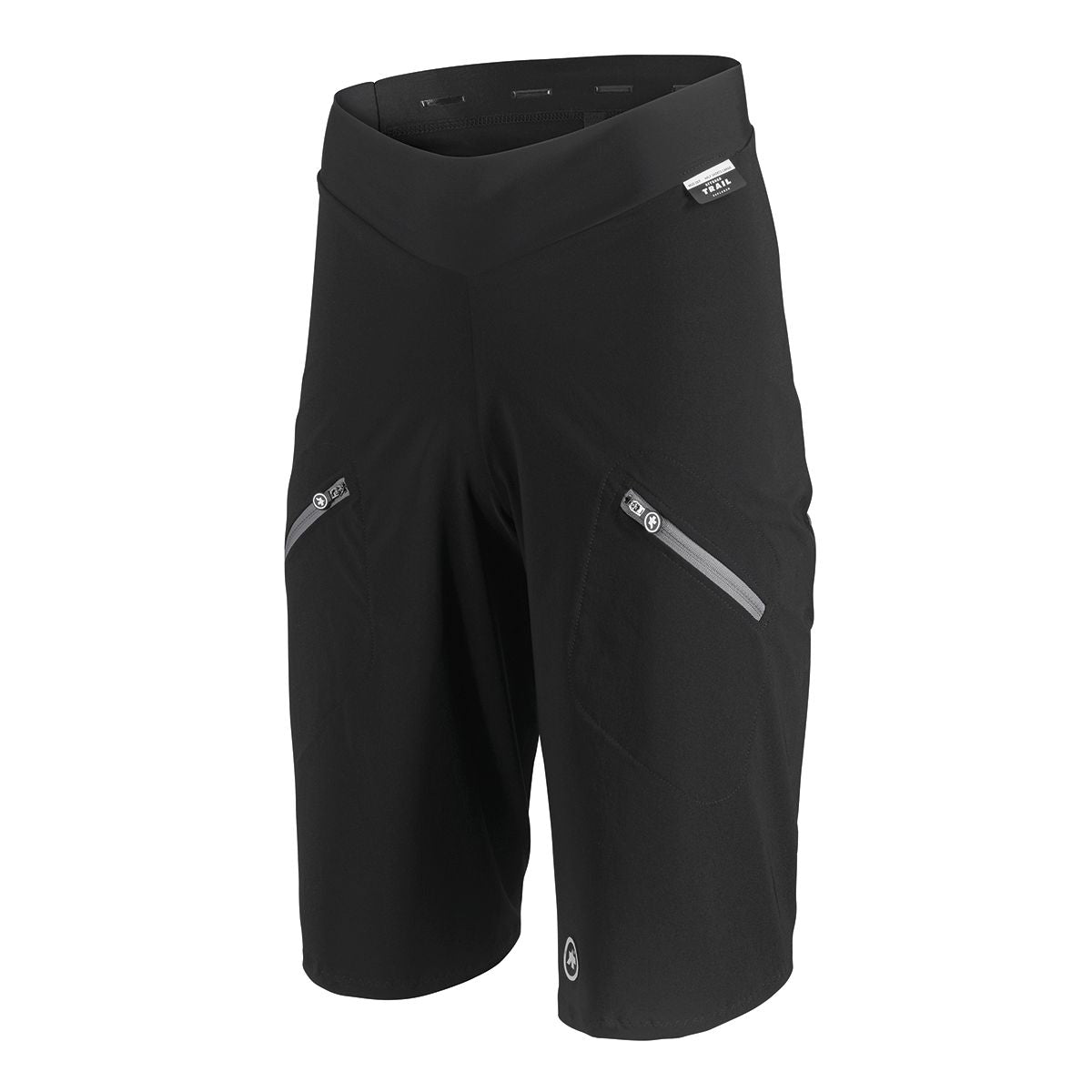Assos trail cargo korte fietsbroek zwart