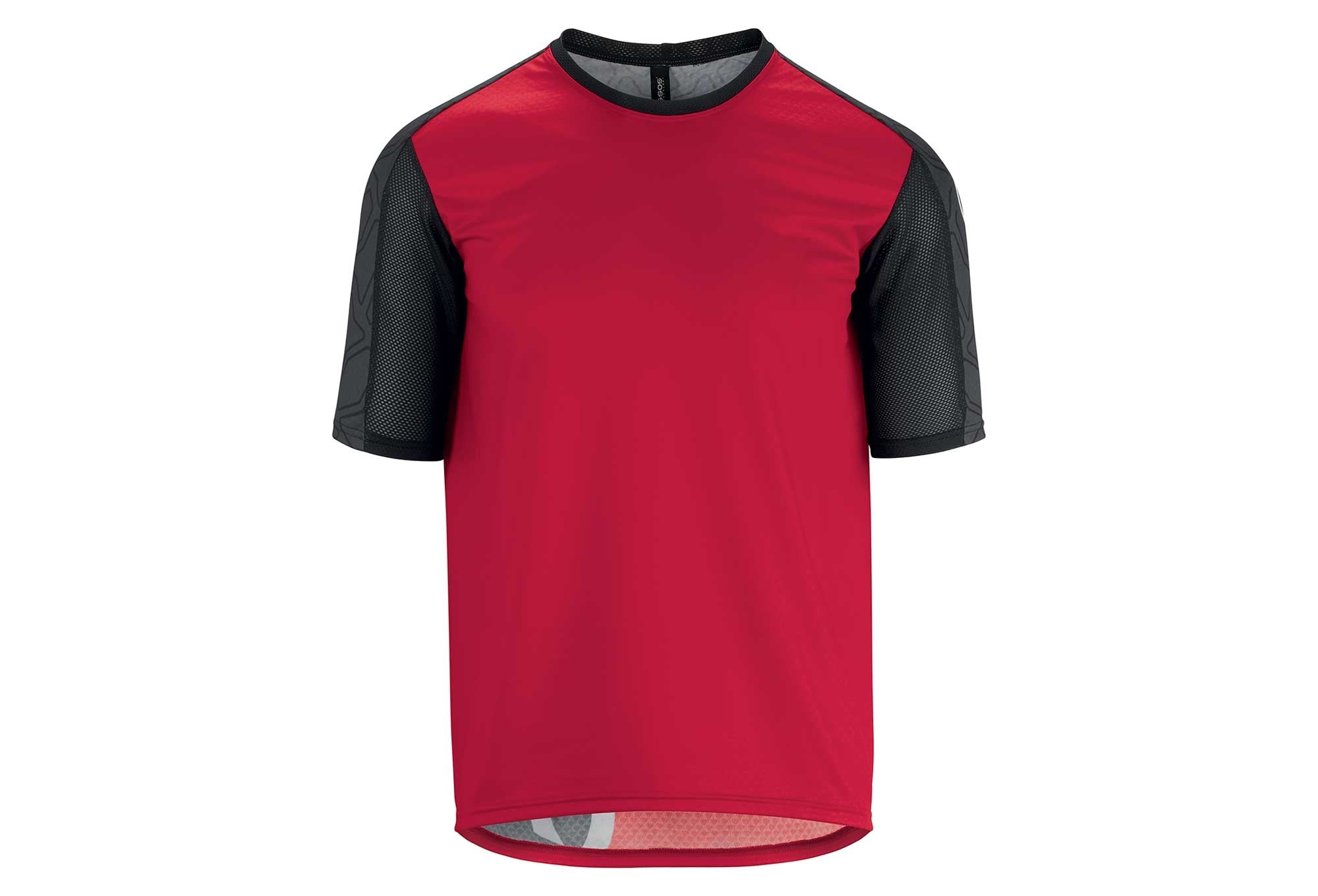 Assos trail fietsshirt met korte mouwen rodo rood